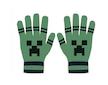 Prstové rukavice Minecraft (fuk54888a) - Zelená