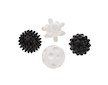 Sada senzorických hraček Akuku balónky 4ks 6 cm černobílé - Dle obrázku