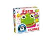 Skládací obrázkové kostky Farm animals - Dle obrázku