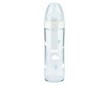 Skleněná kojenecká láhev NUK New Classic 240 ml white - Bílá
