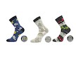 Termo-froté ponožky ABS Sibiř 3 páry (Bo077) - barevná