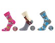 Termo-froté ponožky ABS Sibiř 3 páry (Bo077a) - barevná