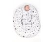 Univerzální kojící polštář ve tvaru C New Baby Zvířátka bílý