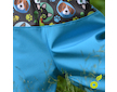 Unuo, Batolecí softshellové kalhoty bez zateplení Basic, Smaragdová Velikost: 86/92
