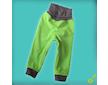 Unuo, Batolecí softshellové kalhoty bez zateplení Basic, Smaragdová Velikost: 92/98
