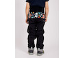 Unuo, Batolecí softshellové kalhoty s fleecem Basic, Černá, Roboti Velikost: 80/86