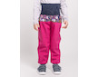 Unuo, Batolecí softshellové kalhoty s fleecem Basic, Fuchsiová, Kolibřík Velikost: 98/104