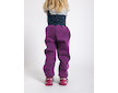 Unuo, Batolecí softshellové kalhoty s fleecem Basic, Ostružinová Velikost: 80/86