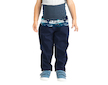 Unuo, Batolecí softshellové kalhoty s fleecem Basic, Tm. Modročerná, Tučňáci Velikost: 86/92 - Tm. Modročerná