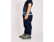 Unuo, Batolecí softshellové kalhoty s fleecem Basic, Tm. Modročerná, Tučňáci Velikost: 92/98