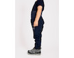 Unuo, Batolecí softshellové kalhoty s fleecem Basic, Tm. Modročerná Velikost: 92/98