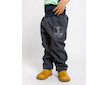 Unuo, Batolecí softshellové kalhoty s fleecem Basic, Žíhaná Antracitová Velikost: 80/86
