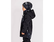 Unuo, Dětská softshellová bunda s fleecem Basic, Černá, Planety Velikost: 134/140