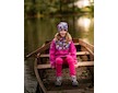 Unuo, Dětská softshellová bunda s fleecem Basic, Fuchsiová, Kolibřík Velikost: 104/110