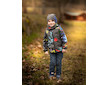 Unuo, Dětská softshellová bunda s fleecem Basic, Khaki, Fantazie Velikost: 146/152