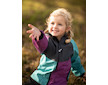 Unuo, Dětská softshellová bunda s fleecem Basic, Multicolor Ostružinová Velikost: 104/110