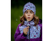 Unuo, Dětská softshellová bunda s fleecem Basic, Ostružinová, Louka Velikost: 128/134