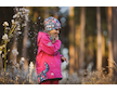 Unuo, Dětská softshellová bunda s fleecem Basic, Fuchsiová, Květinky Velikost: 104/110