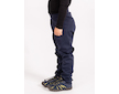 Unuo, Dětské softshellové kalhoty bez zateplení pružné Sporty, Tm. Modročerná Velikost: 158/164