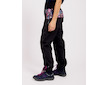 Unuo, Dětské softshellové kalhoty s fleecem Basic, Černá, Kouzelné květiny Velikost: 122/128