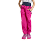 Unuo, Dětské softshellové kalhoty s fleecem Basic, Fuchsiová Velikost: 98/104 - Fuchsiová