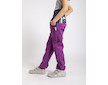 Unuo, Dětské softshellové kalhoty s fleecem Basic, Ostružinová, Jednorožci Velikost: 116/122