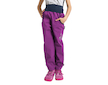 Unuo, Dětské softshellové kalhoty s fleecem Basic, Ostružinová Velikost: 104/110 - Ostružinová