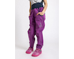 Unuo, Dětské softshellové kalhoty s fleecem Basic, Ostružinová Velikost: 104/110