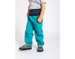 Unuo, Dětské softshellové kalhoty s fleecem Basic, Sv. Smaragdová, Pejsci Velikost: 104/110