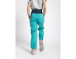 Unuo, Dětské softshellové kalhoty s fleecem Basic, Sv. Smaragdová Velikost: 98/104