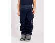 Unuo, Dětské softshellové kalhoty s fleecem Basic, Tm. Modročerná Velikost: 122/128