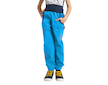 Unuo, Dětské softshellové kalhoty s fleecem Basic, Tyrkysová Velikost: 104/110 - Tyrkysová