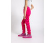Unuo, Dětské softshellové kalhoty s fleecem pružné Sporty, Fuchsiová Velikost: 128/134