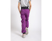 Unuo, Dětské softshellové kalhoty s fleecem Street, Ostružinová Velikost: 128/134