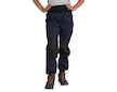 Unuo, Dětské softshellové kalhoty s fleecem Street Strong, Tm. Modročerná Velikost: 104/110 - Tm. Modročerná