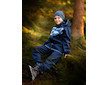 Unuo, Dětské softshellové kalhoty s fleecem Street Strong, Tm. Modročerná Velikost: 104/110
