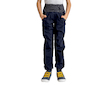 Unuo, Dětské softshellové kalhoty s fleecem Street, Tm. Modročerná Velikost: 122/128