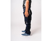 Unuo, Dětské softshellové kalhoty s fleecem Street, Tm. Modročerná Velikost: 128/134