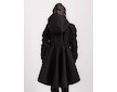 Unuo, Dívčí softshellový kabát s fleecem Romantico, Černá Velikost: 98/104