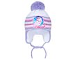 Zimní dětská čepička New Baby Lisa fialová - Fialová
