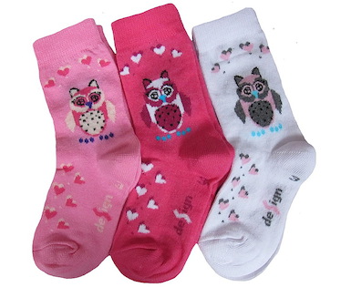 3x ponožky Design socks (DEKL 80)