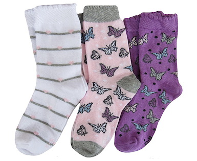 3x ponožky Sockswear Kytka (54237)