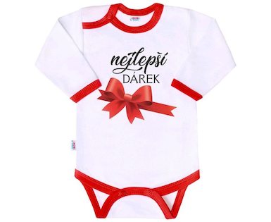 Body s potiskem New Baby nejlepší DÁREK