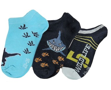 Chlapecké kotníkové ponožky Sockswear 3 páry (56104)