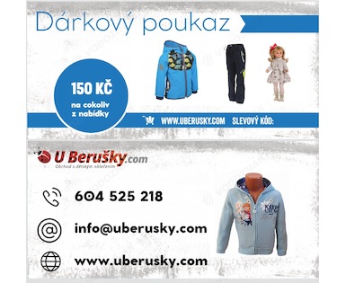 Dárkový poukaz v hodnotě 150 Kč