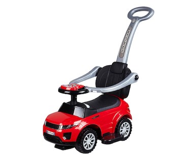 Dětské hrající jezdítko 3v1 Bayo Sport Car red