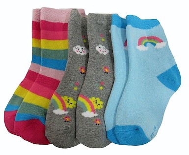 Dívčí froté termo ponožky Sockswear 3páry (54863)