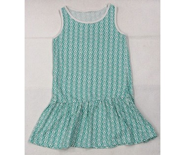 Dívčí letní šaty se vzorem vel. 116