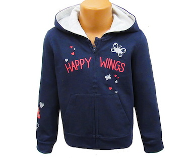 Dívčí mikina Happy Wings Losan (216-6654)