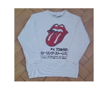 Dívčí mikina Rolling stones Zara, vel. 116